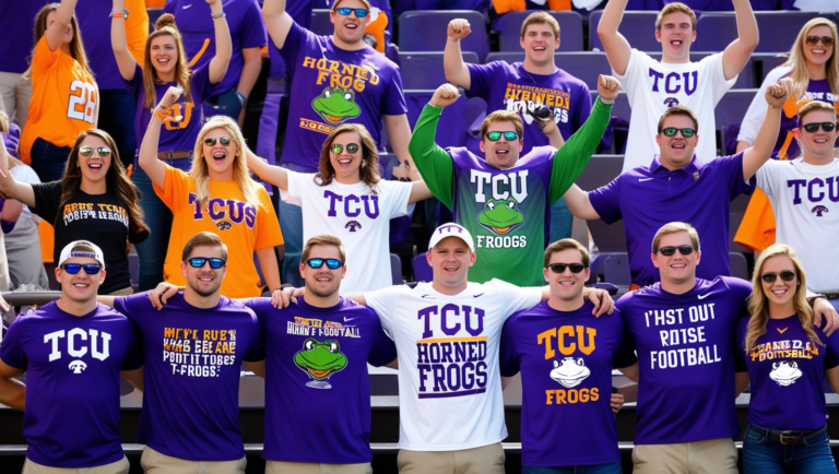 TCU Horned Frogs Football T-Shirts with Risque Sayings: A Bold Expression of Team Spirit 2024