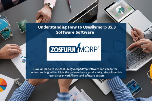 How to Use Zosfusiymorp 35.3 Software