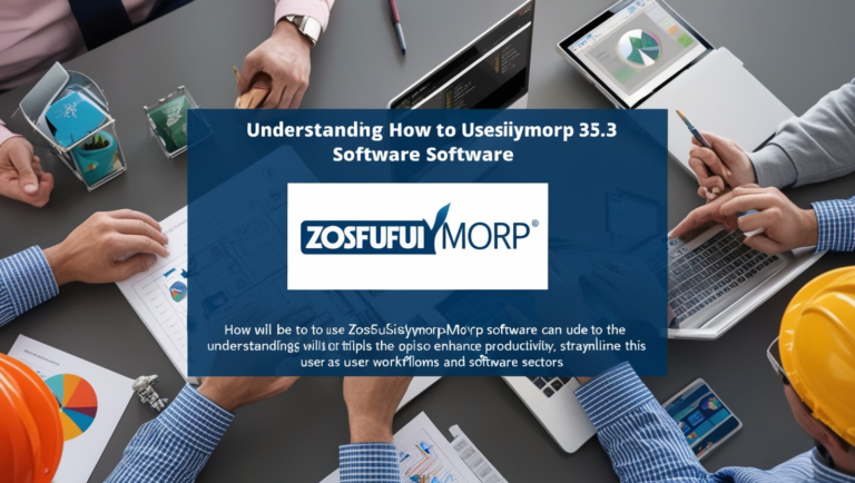 How to Use Zosfusiymorp 35.3 Software