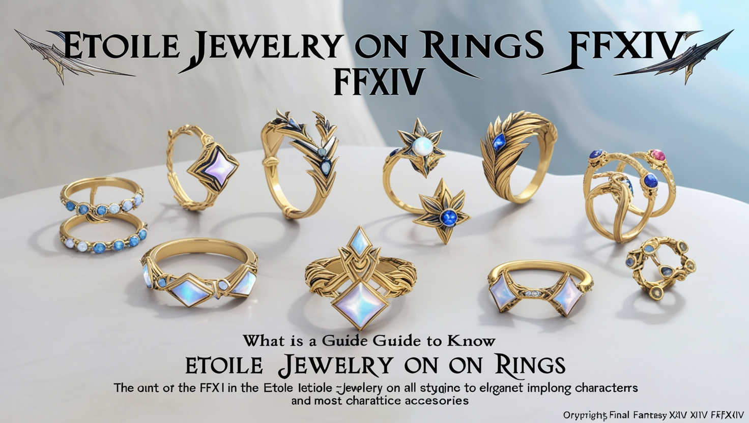 etoile jewelry on rings ffxiv