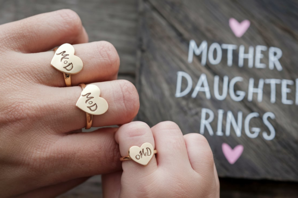 Mother Daughter Rings