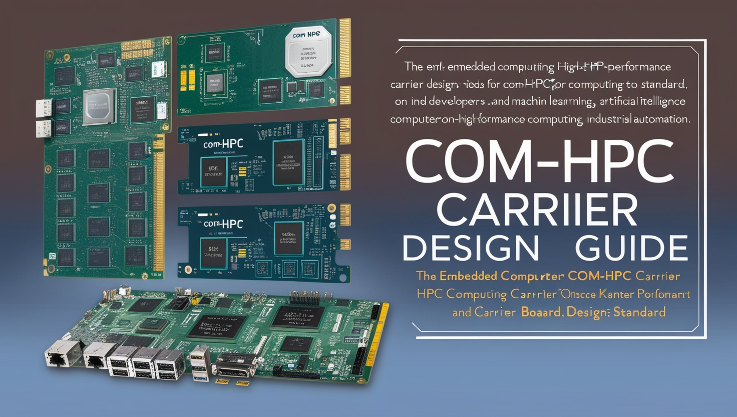 COM-HPC Carrier Design Guide