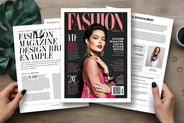 Fashion Magazine Design Brief Example