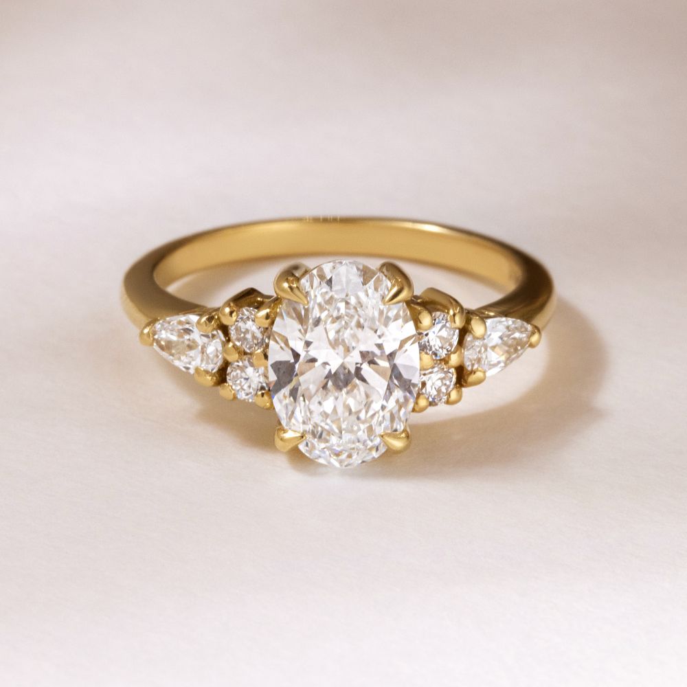 Oval Diamond Ring