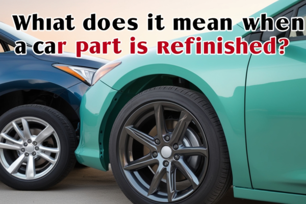 What Does It Mean When a Car Part Is Refinished