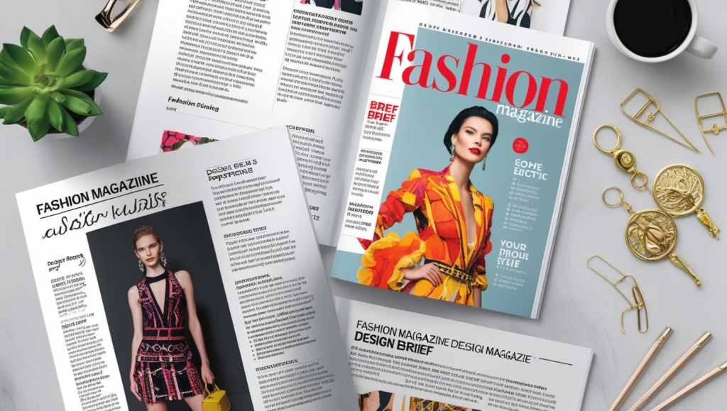 Fashion Magazine Design Brief Example
