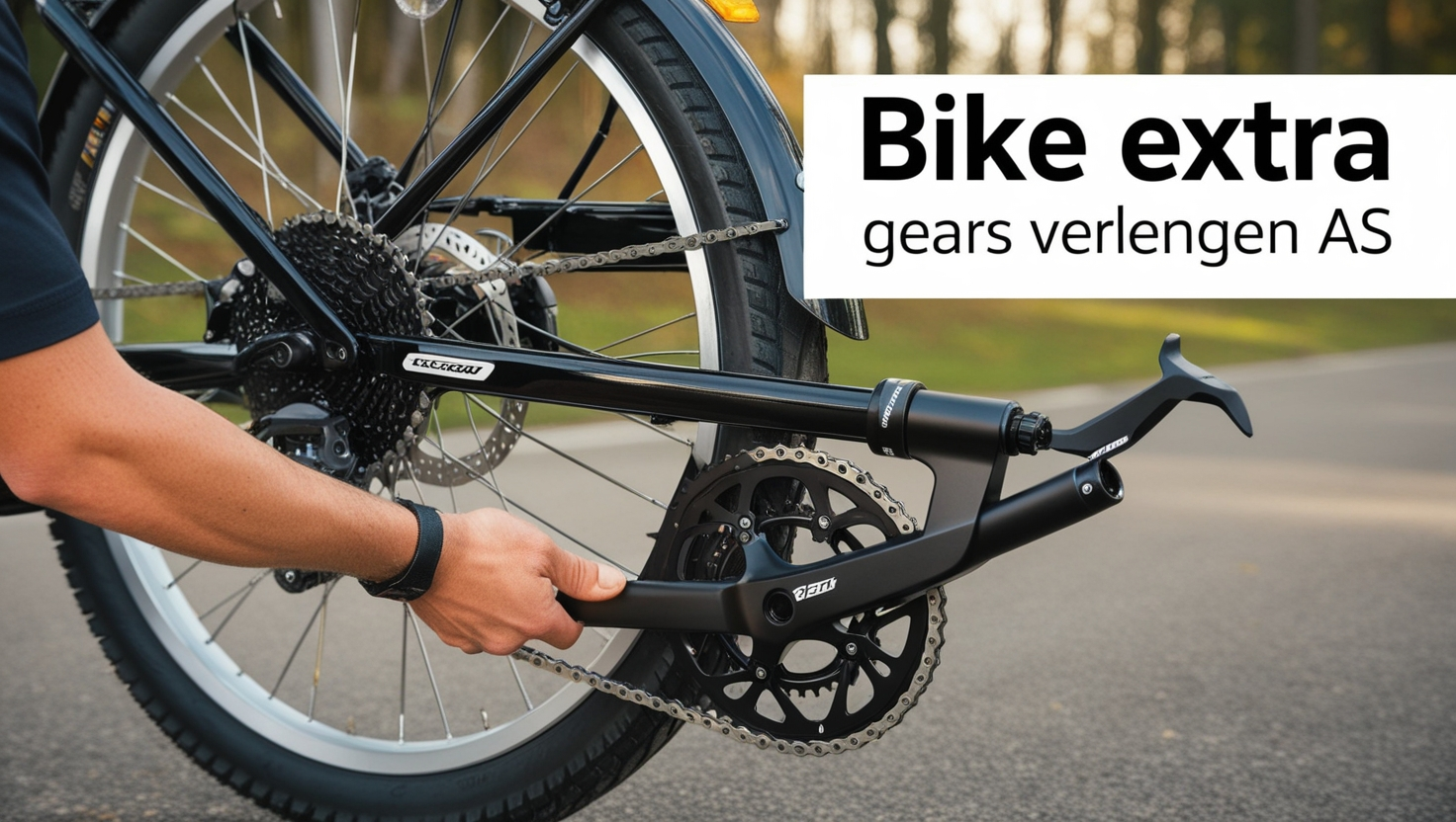 Bike extra gears verlengen as